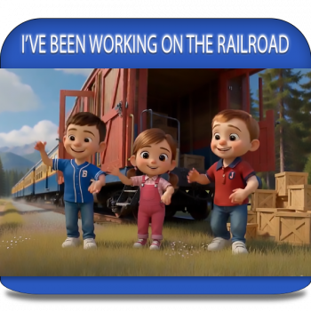 working on railroad